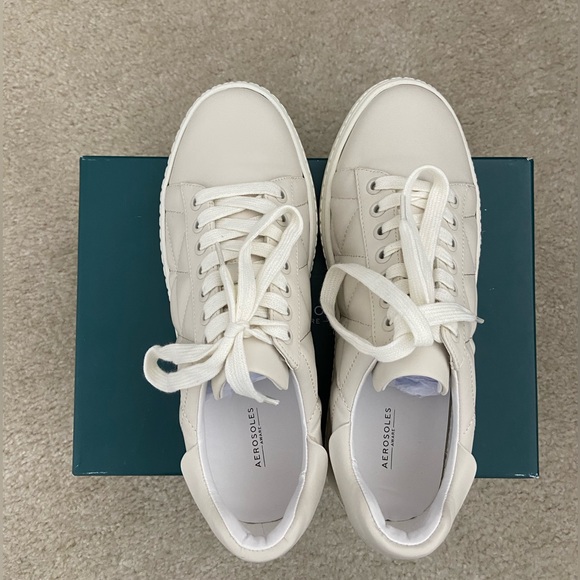 New in Box - Aerosoles Eve Off-White Sneakers Size 8 - Picture 4 of 6